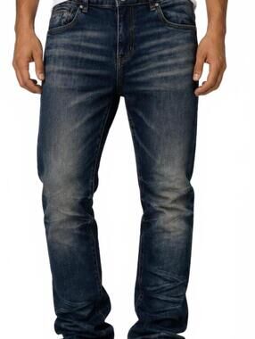 Embellish Jeans Men’s 34x35 Distressed Straight Stretch